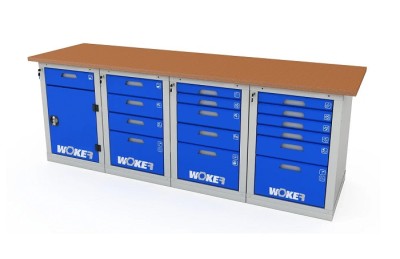 Верстак четырехтумбовый Woker Pro 42456.F30.2400
